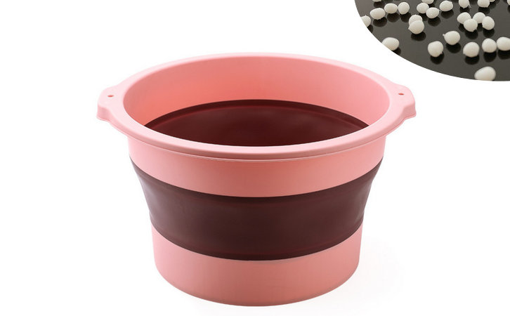 TPR材質折疊足浴盆 TPR材質折疊足浴盆