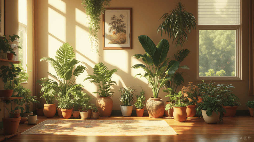春雨綿綿時的室內植物養護:改善空氣質量與心情:室內環境改善